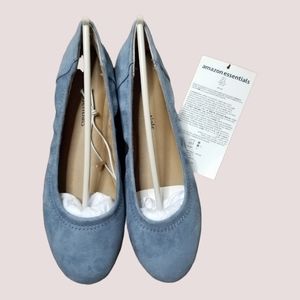 Light Blue Ballet Flats- new